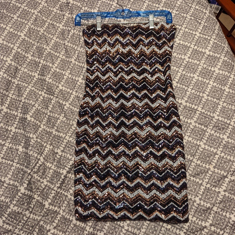 Sparkly semi-formal dress